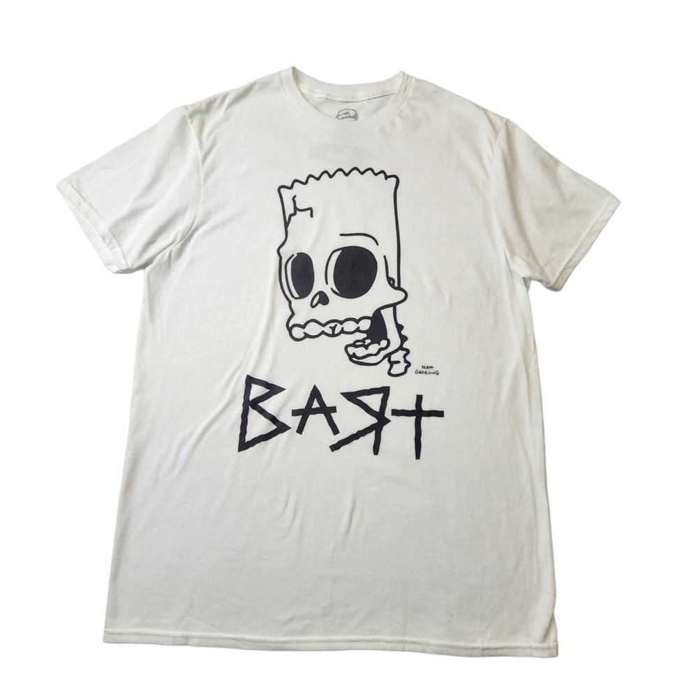 Mens Crew Neck Short Sleeve Regular Fit The Simpsons Graphic‎ T-Shirt